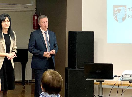 Radviliškyje pristatyta „Tūkstantmečio mokyklų“ programa