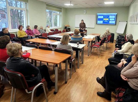 Radviliškio TAU senjorams – paskaita „Žinojimas saugo. Ar esi pasiruošęs ekstremaliai situacijai?“