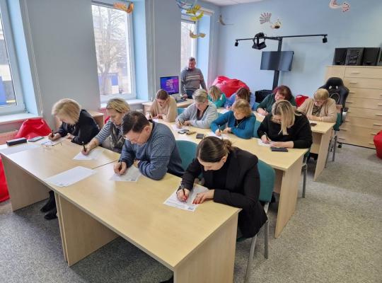 Radviliškiečiai dalyvavo Nacionaliniame diktanto konkurse