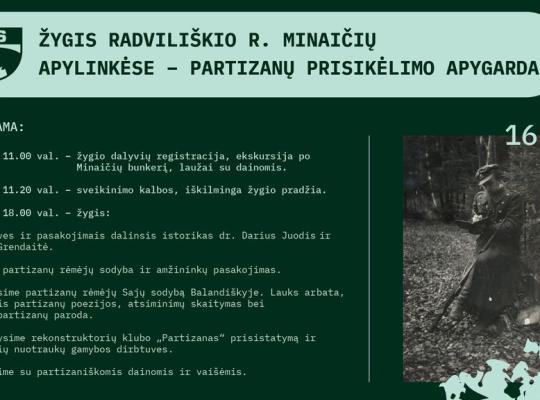 Minaičių apylinkėse – 16 km žygis „Samaningi kilometrai“