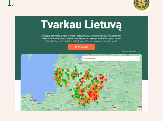 Nauja funkcija „Tvarkau Lietuvą“: galima žymėti žievėgraužio tipografo apniktus miškus