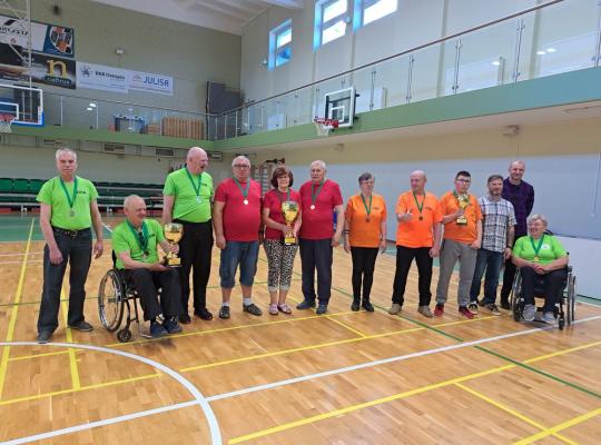 Radviliškiečių pergalės respublikinėse neįgaliųjų sporto varžybose Raseiniuose