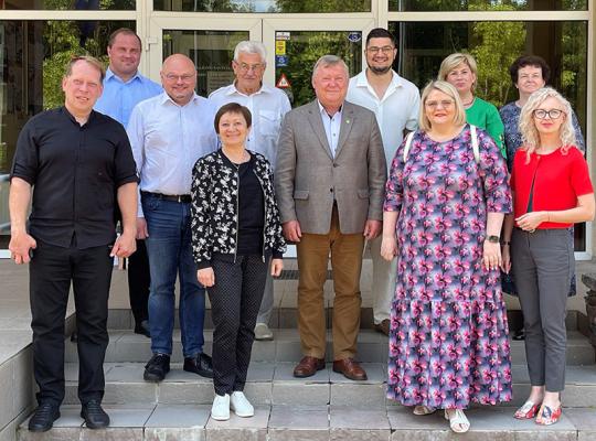 Kultūros, švietimo ir sporto komiteto nariai lankėsi Pakruojo rajono savivaldybėje
