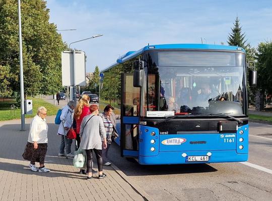 Nuo birželio 11 dienos – daugiau nemokamų autobusų reisų