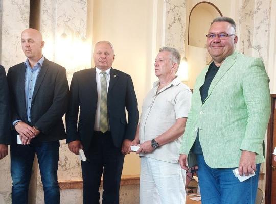 Kauno karininkų ramovėje pagerbtas radviliškietis Vilmantas Verpetinskis