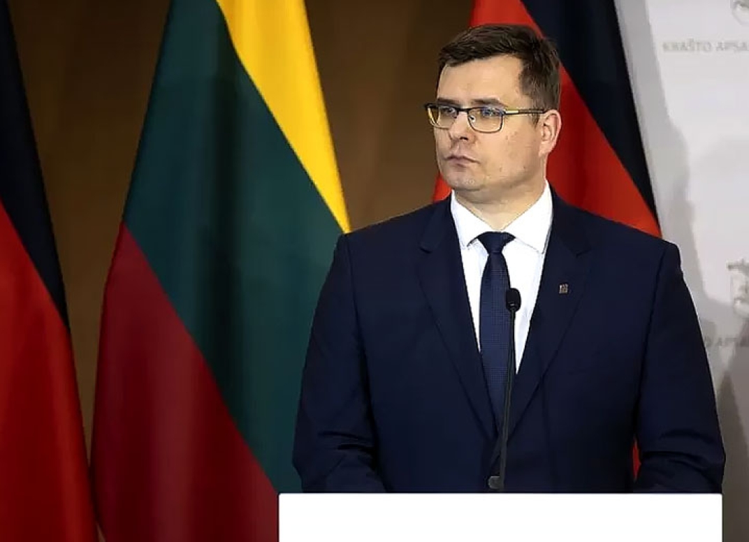 Krašto apsaugos ministras L. Kasčiūnas 