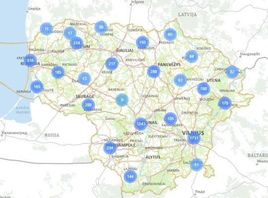 Viešąsias paslaugas teikiančios institucijos kviečiamos užpildyti duomenis apie pastatų prieinamumą asmenims su negalia