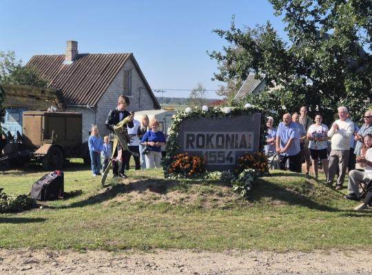 Rokonių kaimas atšventė 470 m. įkūrimo jubiliejų