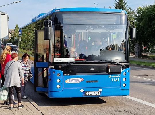 Gyventojų pageidavimai išgirsti: per mokinių atostogas autobusai kursuos įprastai
