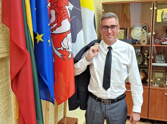 Radviliškiečiai į Seimą išrinko Saulių Luščiką