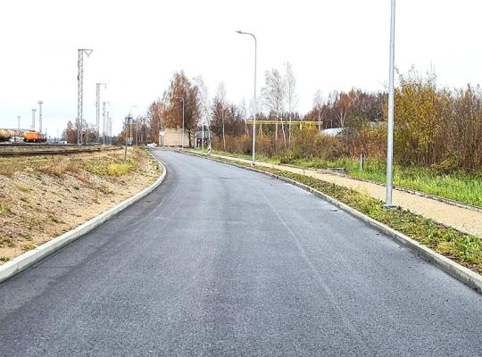 Radviliškyje išasfaltuota Skirjočių gatvė: daugiau patogumo važiuojantiems į „Pušelės“ sodus