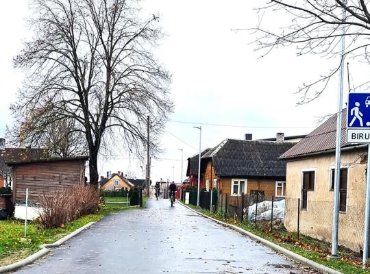 Neasfaltuotų gatvių Radviliškyje lieka vis mažiau