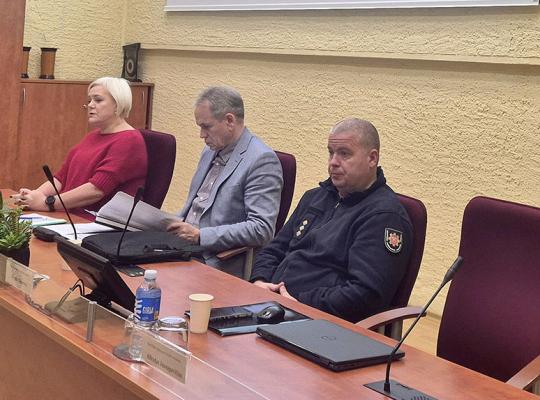 Savivaldybėje vyko Ekstremaliųjų situacijų operacijų centro narių mokymai
