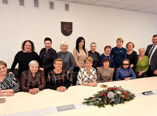 Savivaldybėje už nuoširdų darbą padėkota neįgaliųjų organizacijų atstovams