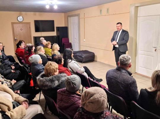 Meras susitiko su Pavartyčių bendruomene: aptarti rūpesčiai ir planai
