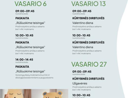 „Žaliasis taškas“ kviečia prisijungti prie nemokamų nuotolinių edukacijų ciklo