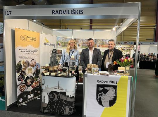 Radviliškio krašto ištekliai pristatyti Rygoje vykusioje turizmo parodoje