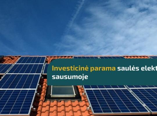 „Radviliškio vanduo“ įsirengs penkias saulės elektrines