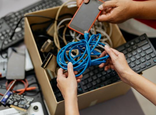 Netinkamai išmestos elektronikos atliekos – pavojingų gaisrų šaltinis