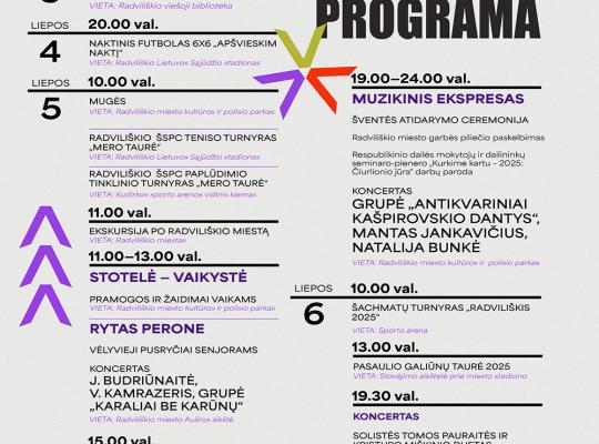 Kryptis – Radviliškis: miestas švęs 458-ąjį gimtadienį