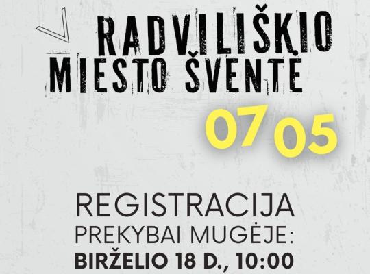 Išrinktas Radviliškio miesto šventės mugės organizatorius