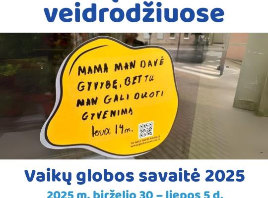 Šilumos kupina Vaikų globos savaitė Radviliškio rajone: žvilgsnis į kiekvieną vaiką