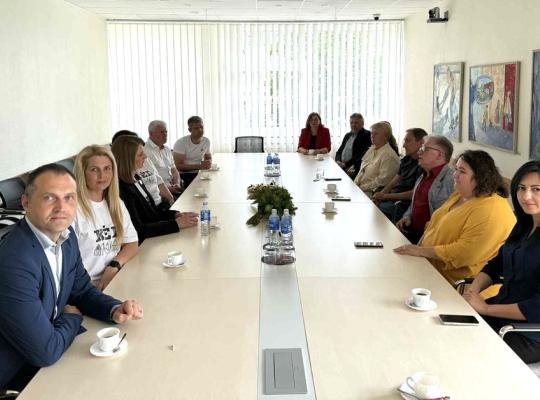 Radviliškyje lankėsi kolegos iš Kėdainių rajono savivaldybės