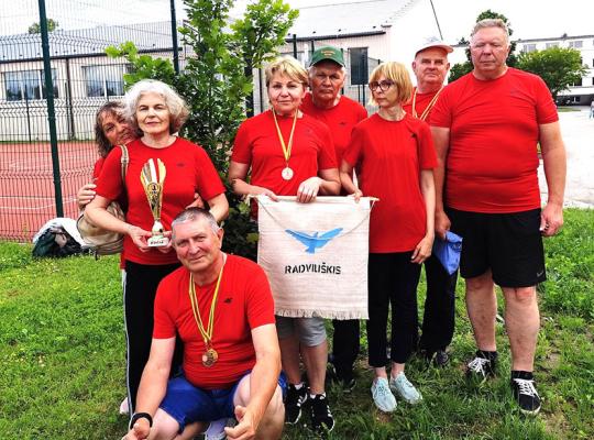Radviliškiečių pergalės respublikinėje žmonių su negalia spartakiadoje