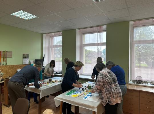 Vasara, kupina bendrystės ir kūrybos: asociacijos veiklos onkologiniams pacientams