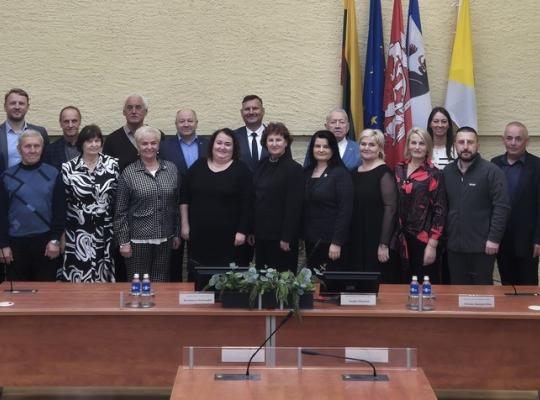 Vietos savivaldos dienos proga pasveikinti buvę seniūnai
