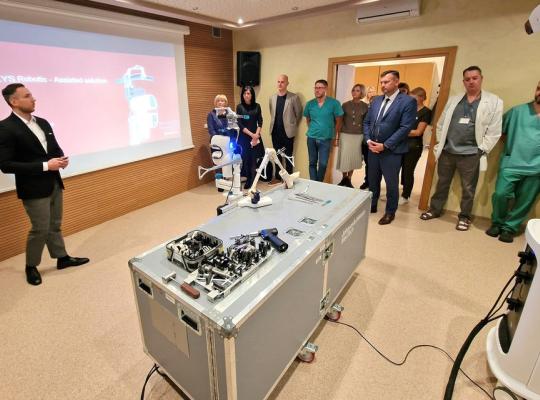Radviliškio ligoninėje pristatyta moderni medicinos technologija