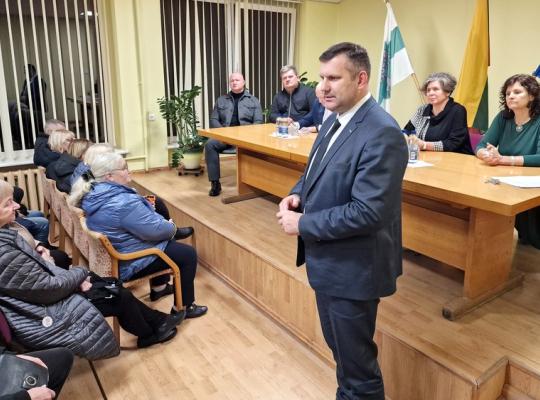 Sidabravo gyventojai aktyviai įsitraukė į diskusiją dėl seniūnijos ateities