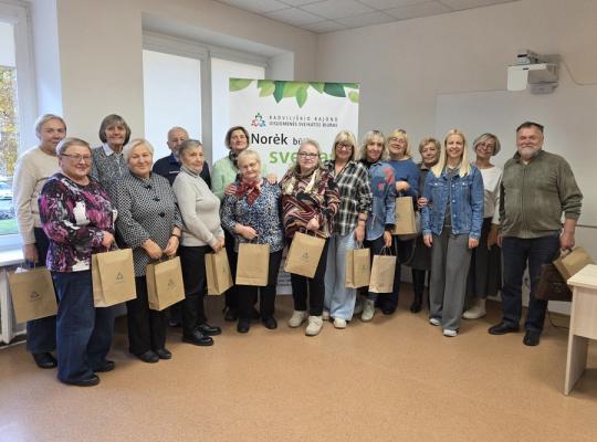 Kompleksinė pagalba senjorų ir jaunų šeimų sveikatos raštingumo stiprinimui