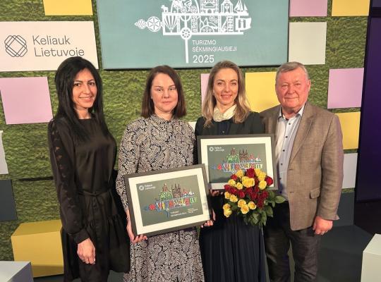 Du Radviliškio rajono objektai – tarp Lietuvos turizmo lyderių