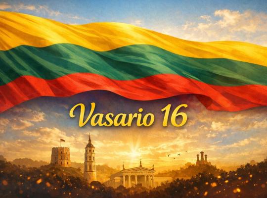 Kviečiame drauge švęsti Lietuvos valstybės atkūrimo dieną – Vasario 16-ąją