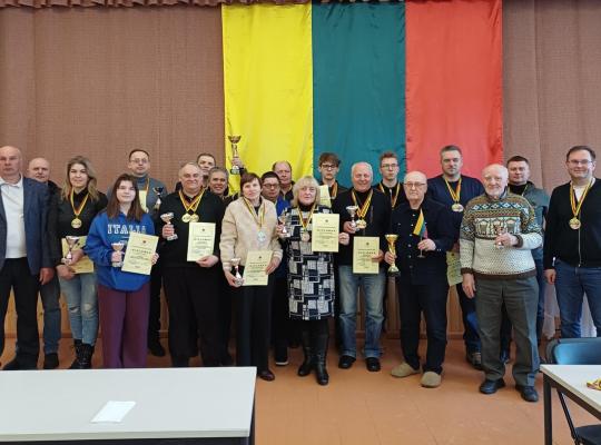 Vasario 16-ąją Pociūnėliuose – respublikinis šaškių turnyras