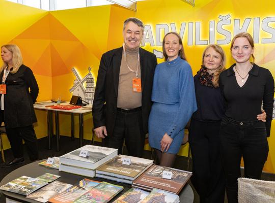 Radviliškio krašto turizmo ištekliai pristatyti Vilniaus knygų mugėje
