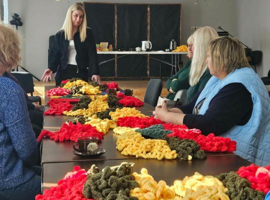 Maži darbai, kuriantys didelę prasmę: Grinkiškio bendruomenė prisidėjo prie iniciatyvos vaikams