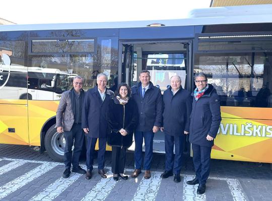 Radviliškio rajone pradės kursuoti nauji elektrobusai