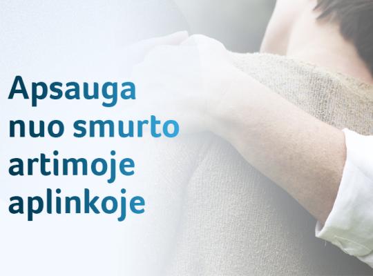 Pagalba smurto artimoje aplinkoje pavojų patiriantiems asmenims, negalintiems likti be priežiūros