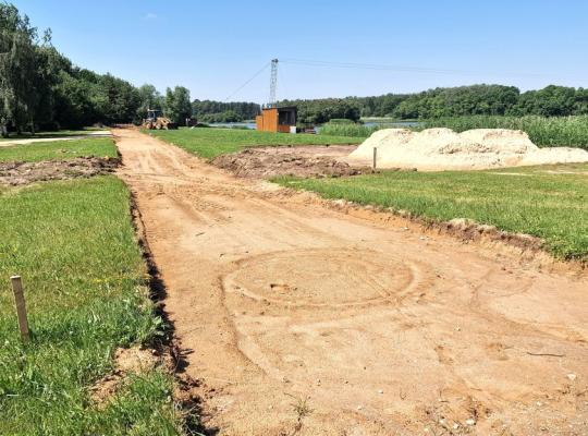 Baisogalos paplūdimys atsinaujina: kuriama patogesnė poilsio erdvė