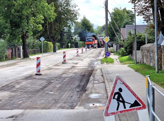 Atnaujinama viena pagrindinių Radviliškio arterijų – darbai vyksta Maironio gatvėje