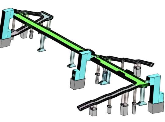 Artėja Radviliškio pėsčiųjų viaduko rekonstrukcija: bus įrengti trys liftai