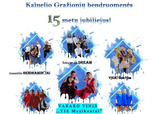 Oninės. Kalnelio Gražionių bendruomenės jubiliejus