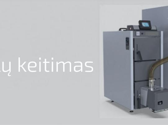 Individualių katilų keitimas
