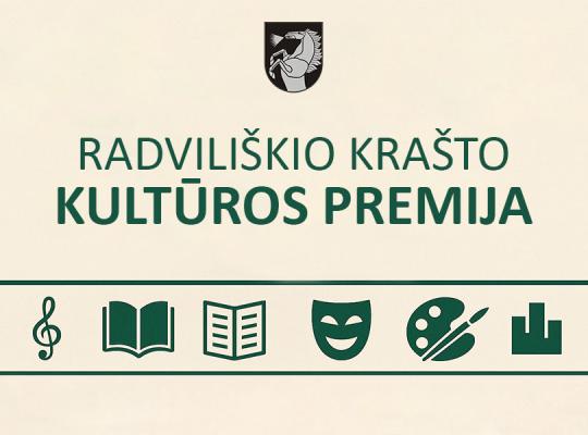 Skelbiamas Radviliškio krašto kultūros premijos konkursas