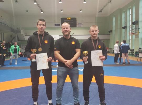 Radviliškio imtynininkai Klaipėdoje iškovojo dvi trečiąsias vietas