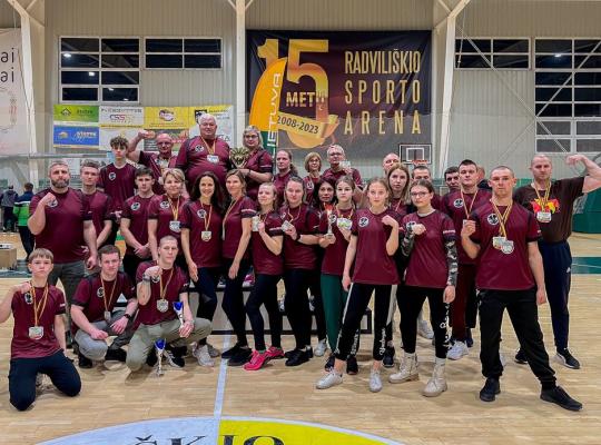 Lietuvos nacionalinis rankų lenkimo čempionatas Radviliškyje