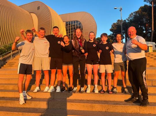 Radviliškiečių sportininkų pasiekimai ir įgyta patirtis Kroatijoje