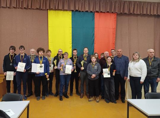 Vasario 16-ąją Pociūnėliuose – tarptautinis šaškių turnyras
